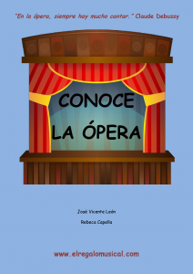 Portada conoce la ópera