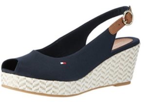 comprar sandalias cuña tommy hilfiger baratas online