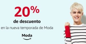 oferta cupon-descuento amazon-moda