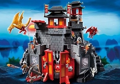 gran castillo dragon asiatico playmobil mejor precio