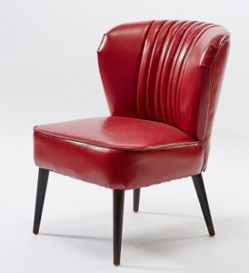 sillon vintage rojo comprar online 