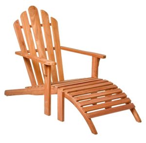 comprar sillon de jardin reposapies madera teca precio barato online