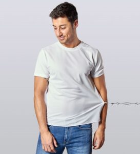 comprar camiseta sepiia blanca hombre precio barato online
