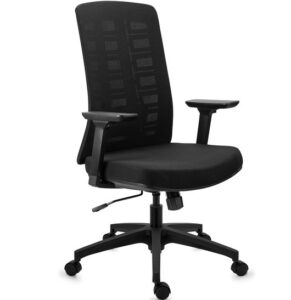 comprar silla de oficina de diseño negra preco barato online chollo