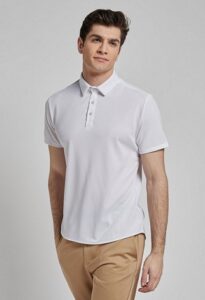 comprar polo sepiia blanco precio barato online