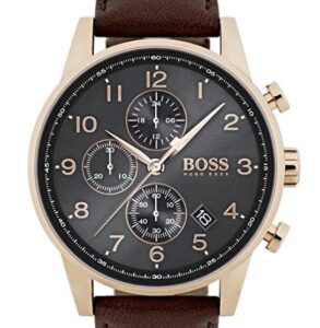 comprar cronografo hugo boss hombre cuero precio barato online