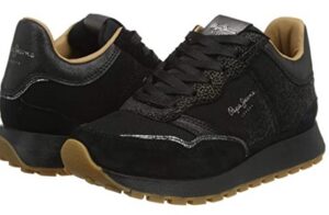 comprar zapatillas pepe jeans mujer negras precio barato online